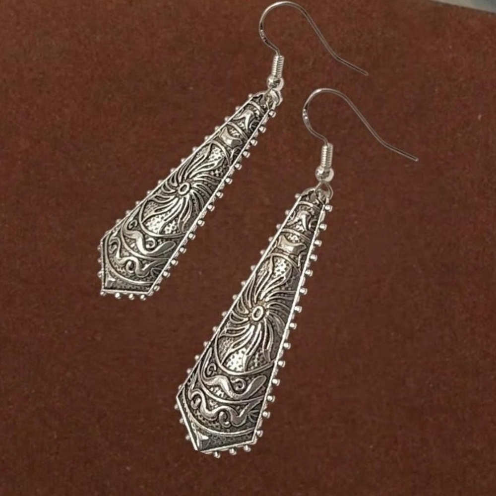 Boho Aztec Dangle Earrings